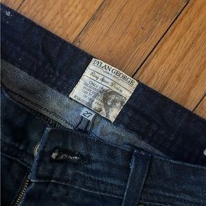 dylan george low rise jeans